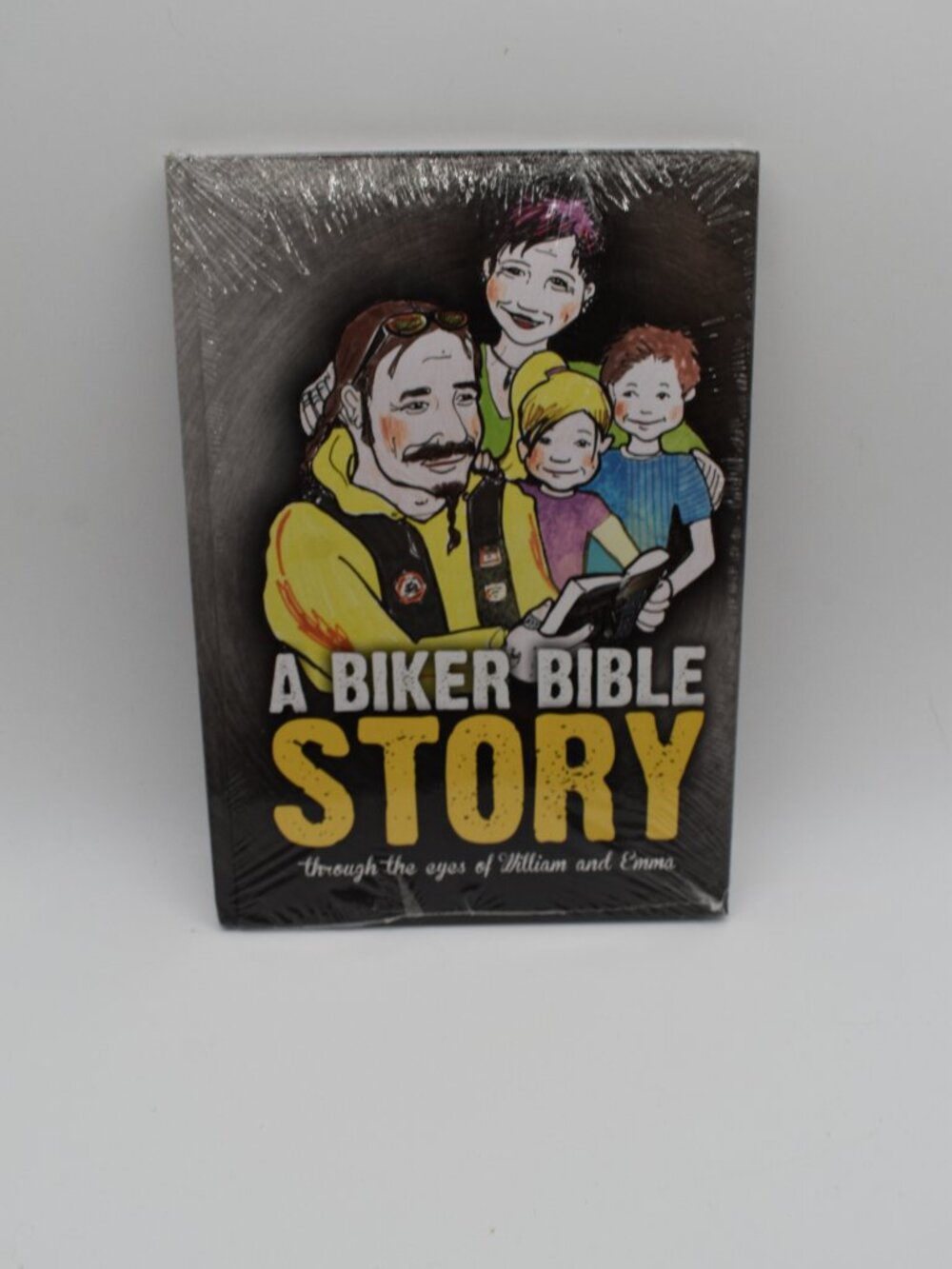 NEW Sealed Biker Bible Story Through the Eyes of William and Emma 9783946919629